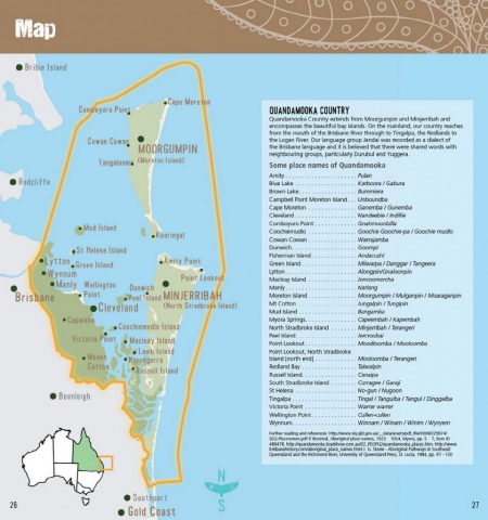 Quandamooka Map